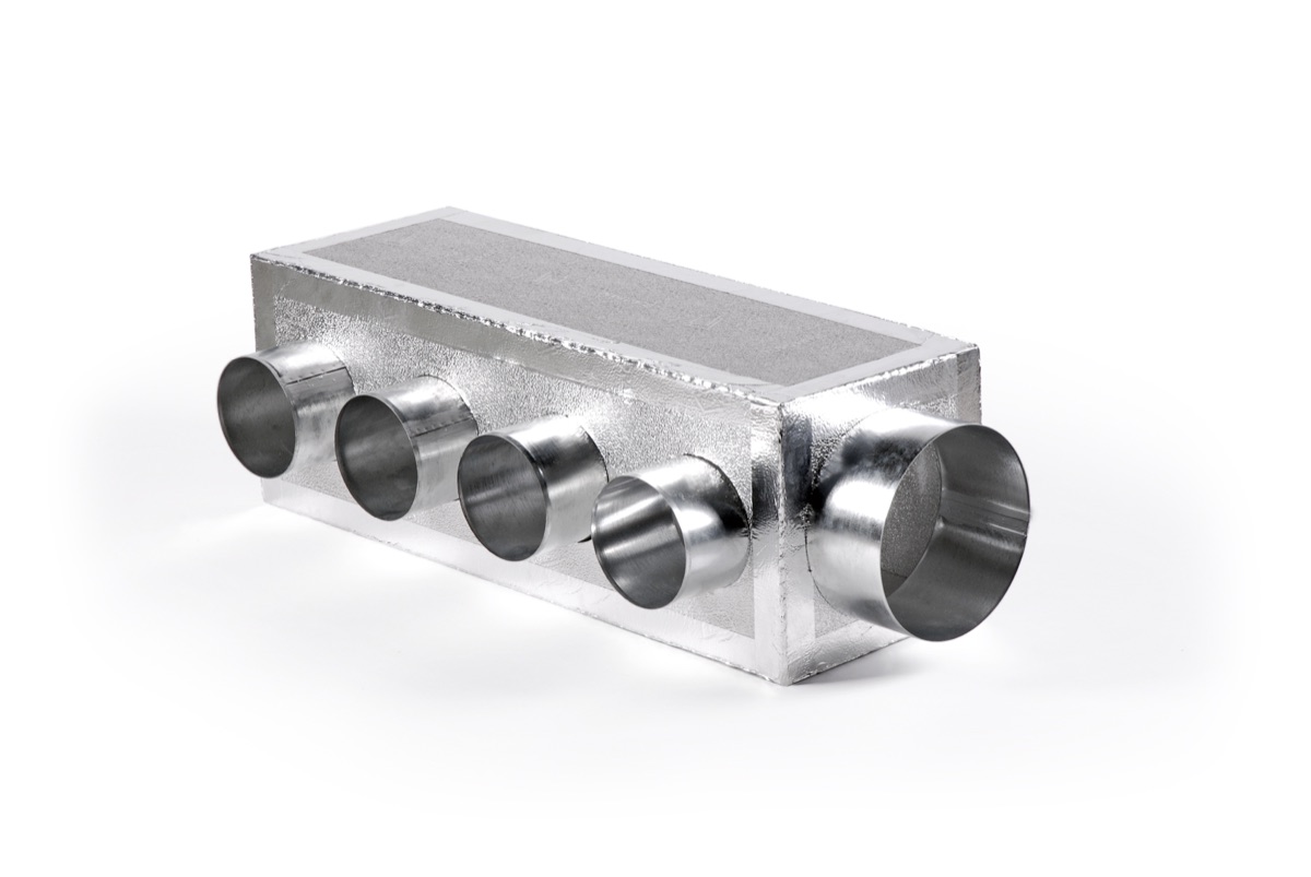 Rozvodný box pro kanálovou klimatizaci